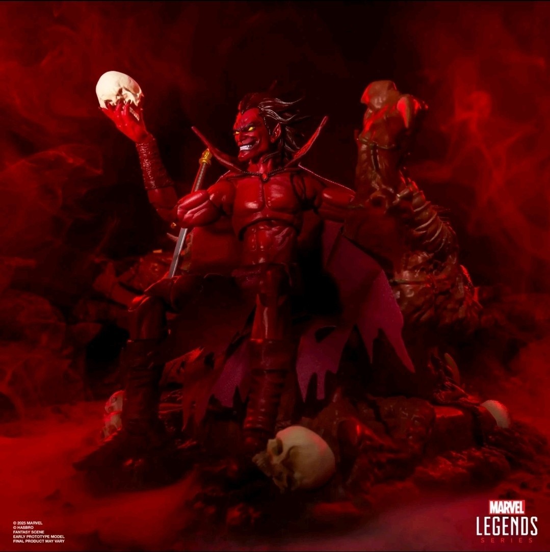 Marvel Legends Mephisto with Infernal Throne Confirmed Presale 7/1/26 ETA