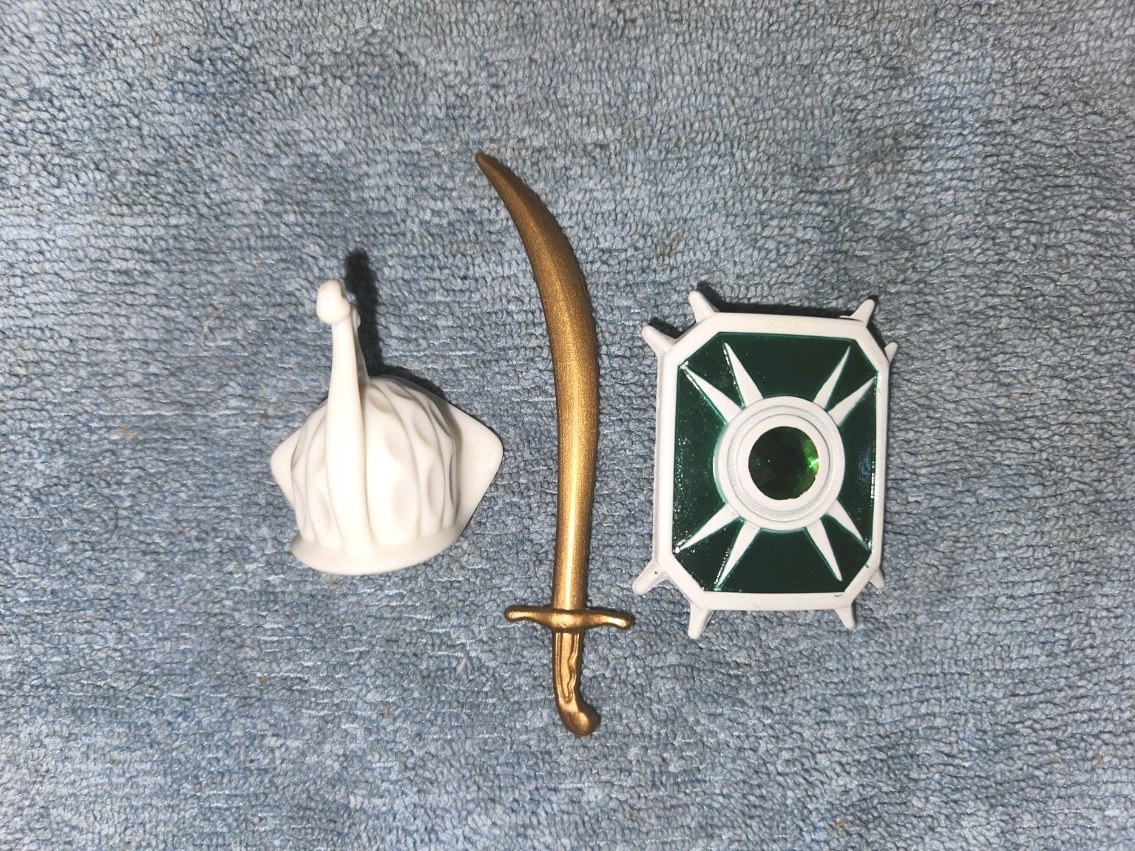 Golden Girl Galoob JADE PARTS LOT Helmet Shield Sword
