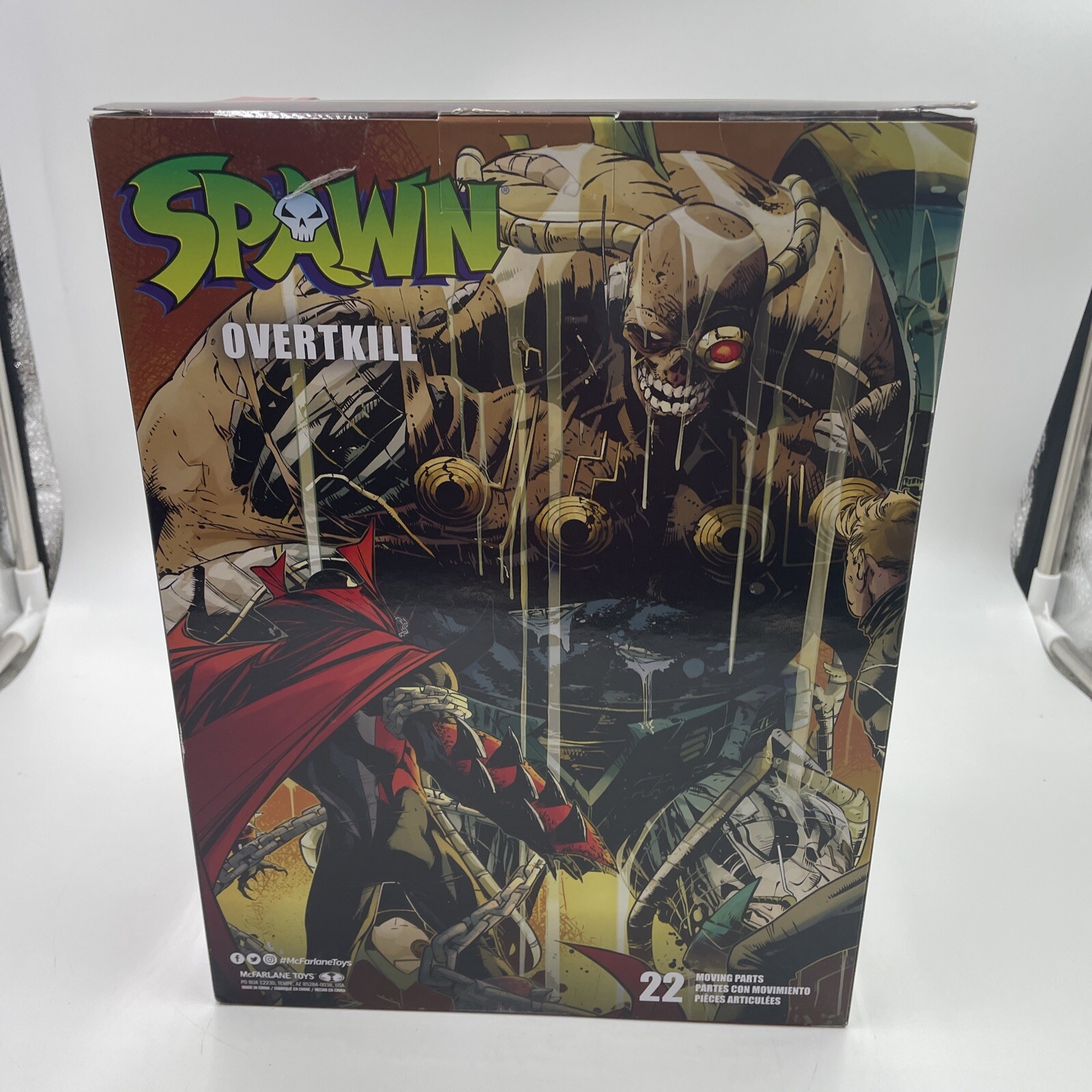McFarlane SPAWN OVERTKILL 2022 Action Figure In Stock Mcfarlane Toys