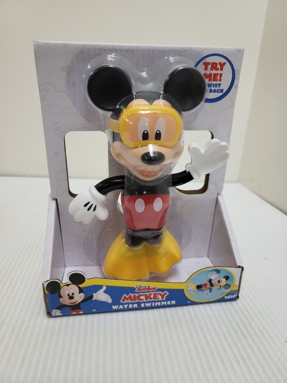 Disney Junior Mickey Mouse Water Swimmer Bath Toy Mickey Mouse New