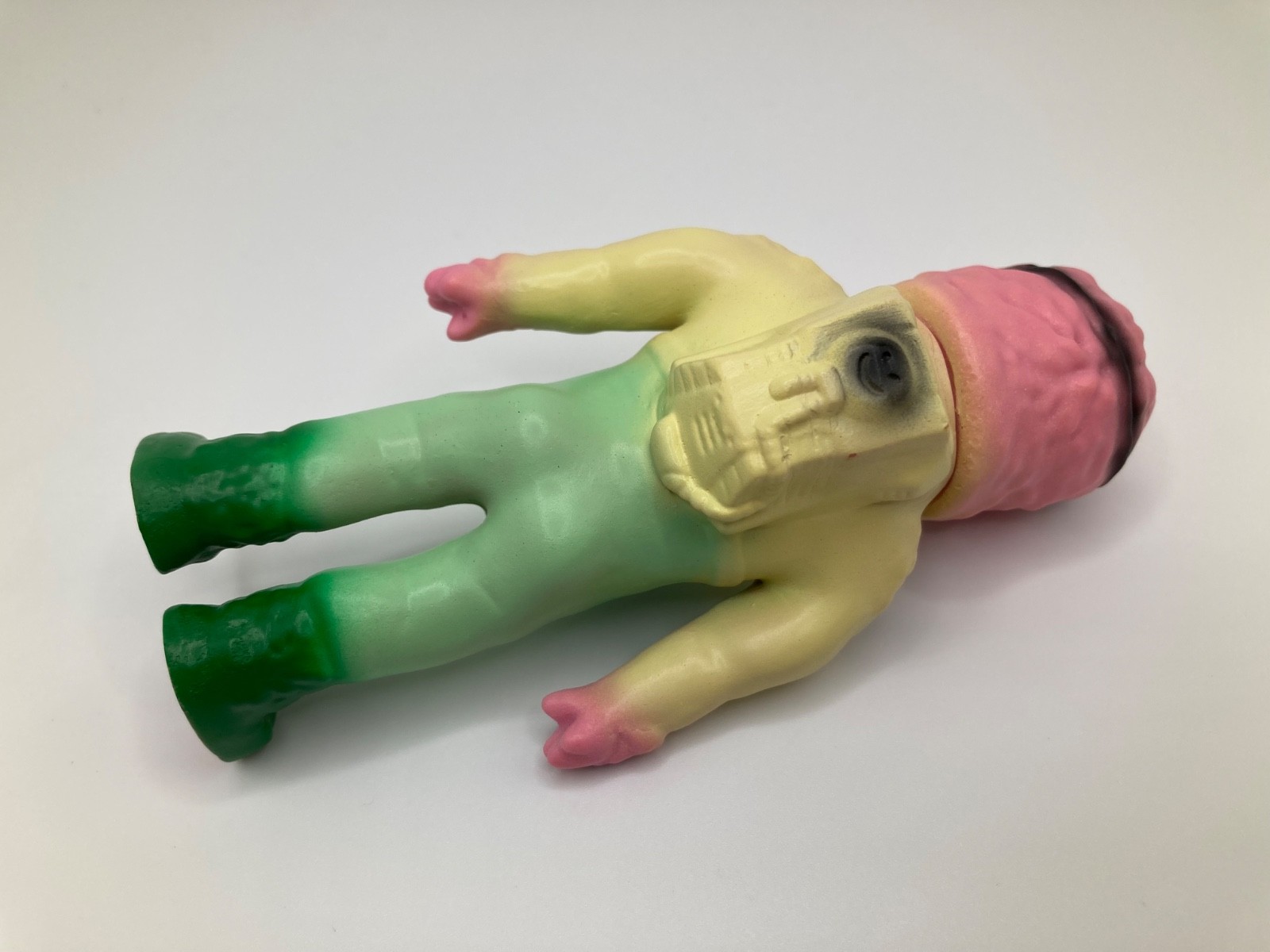 Barely Human Toys Date Face Planetoid Combat Fighter 5in Soft Vinyl Figure