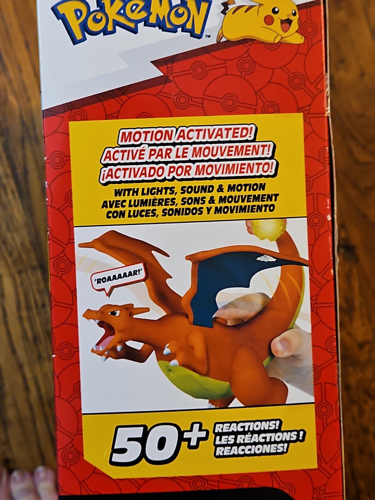 Pokemon Flame & Flight Deluxe Charizard Set Lights Motion And Sound! New In Box!