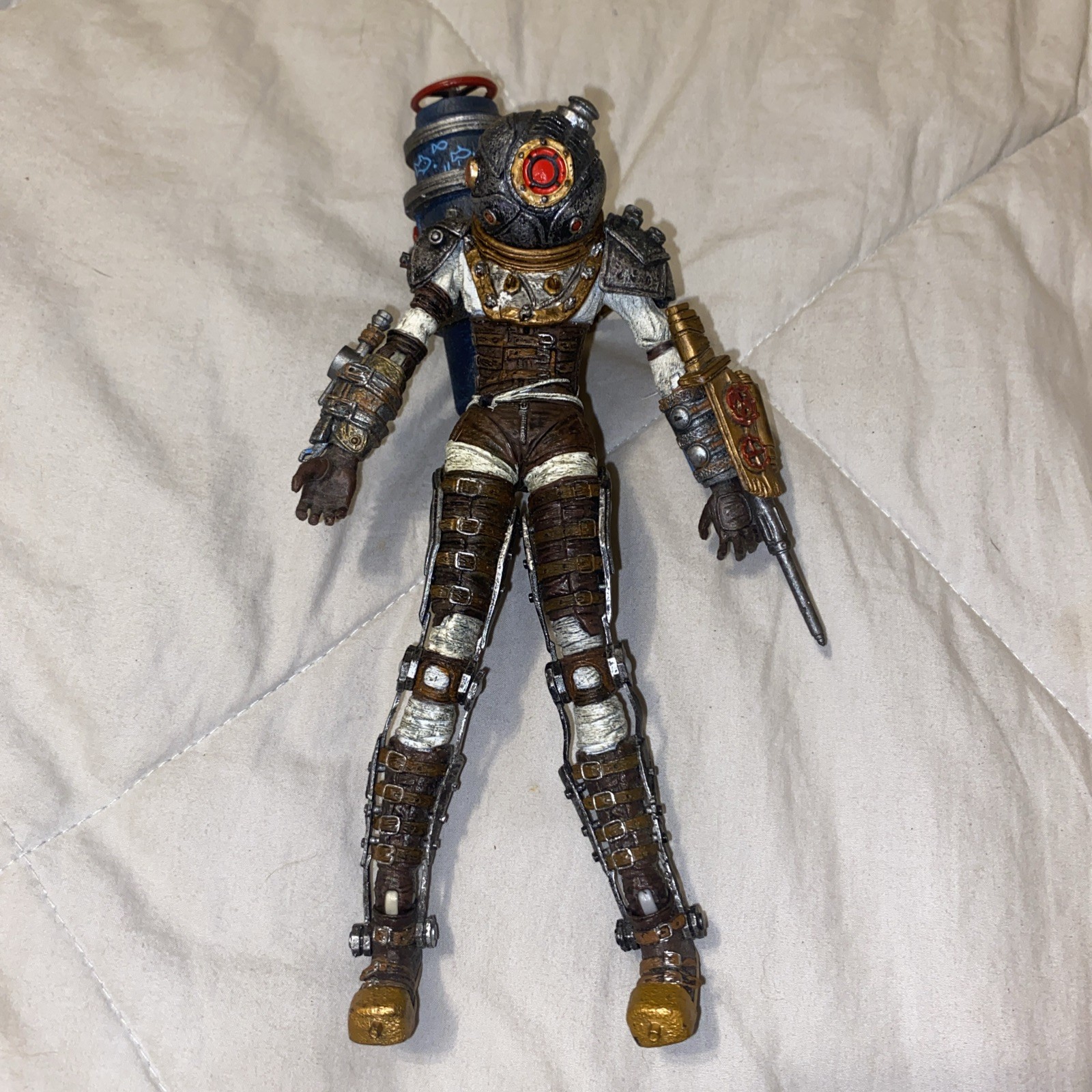 NECA Bioshock 2 Big Sister Action Figure Loose Video Game Needs Some TLC