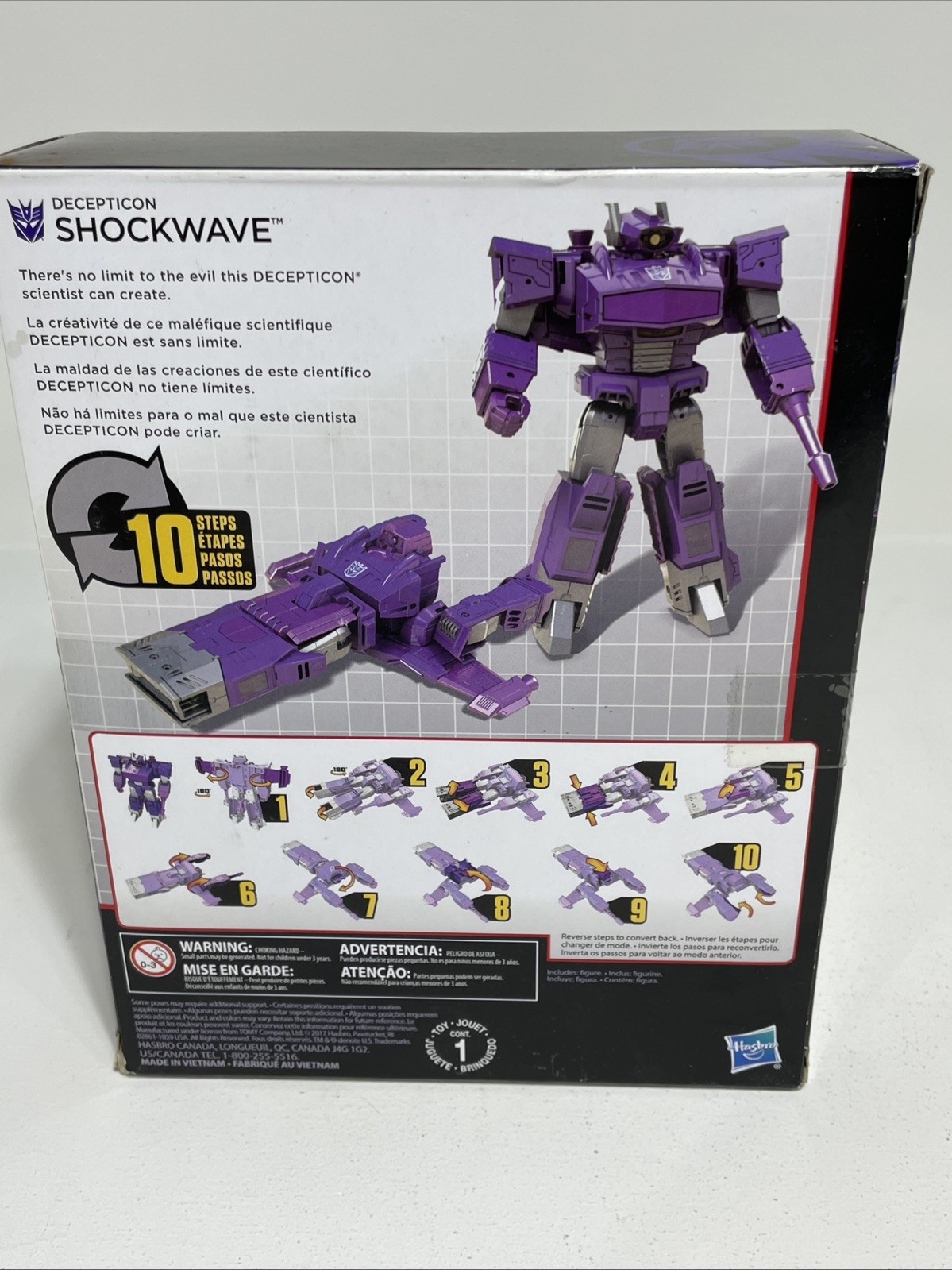 Transformers Generations Decepticon Shockwave Exclusive Figure
