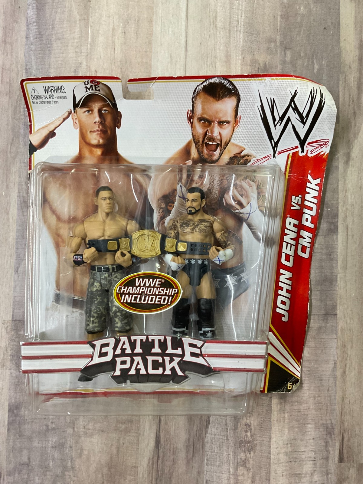 CM Punk & John Cena WWE Mattel Battle Pack Series 17 Action Figure Set SEE PICS