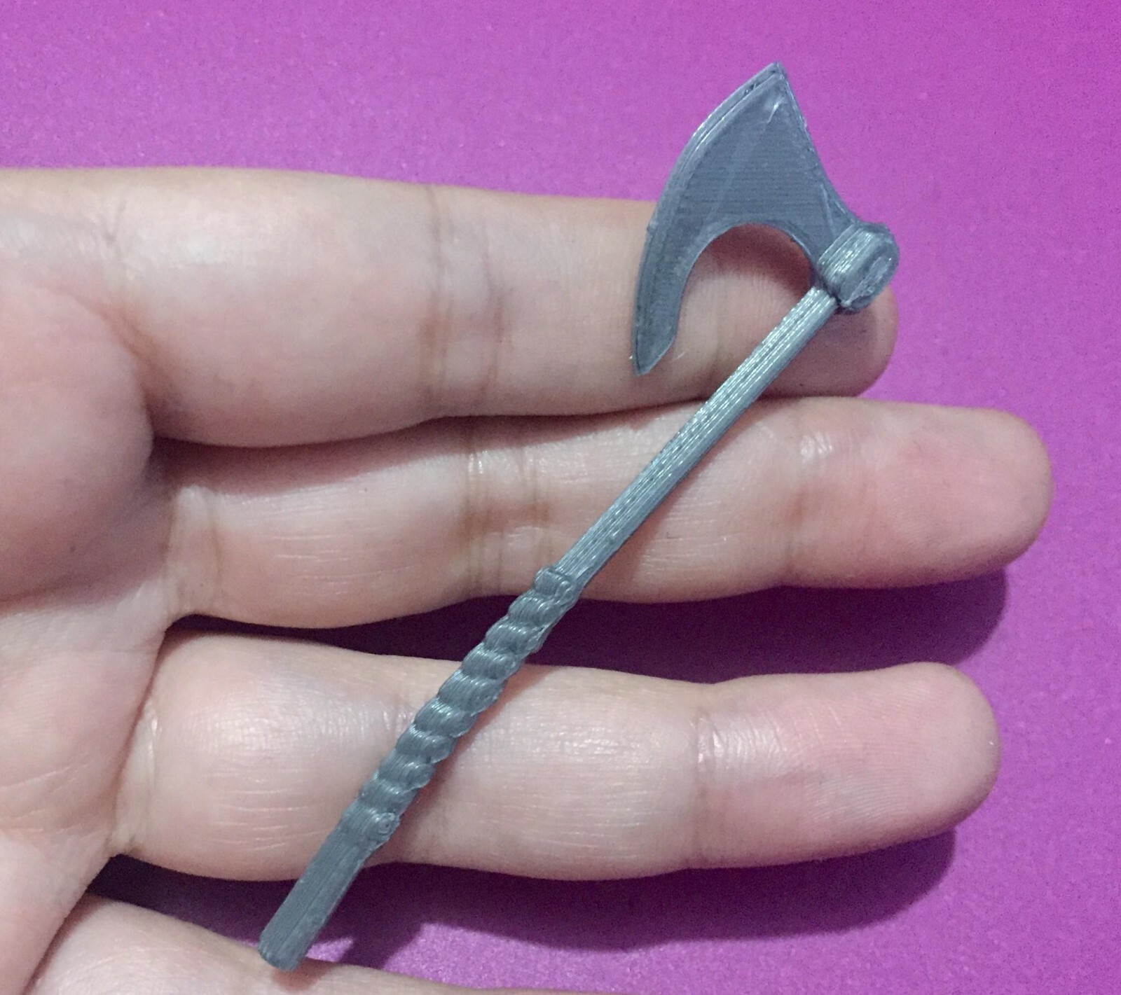 Custom Action Figure Diorama Display Accessory Tomahawk Axe Weapon 1/12 Scale