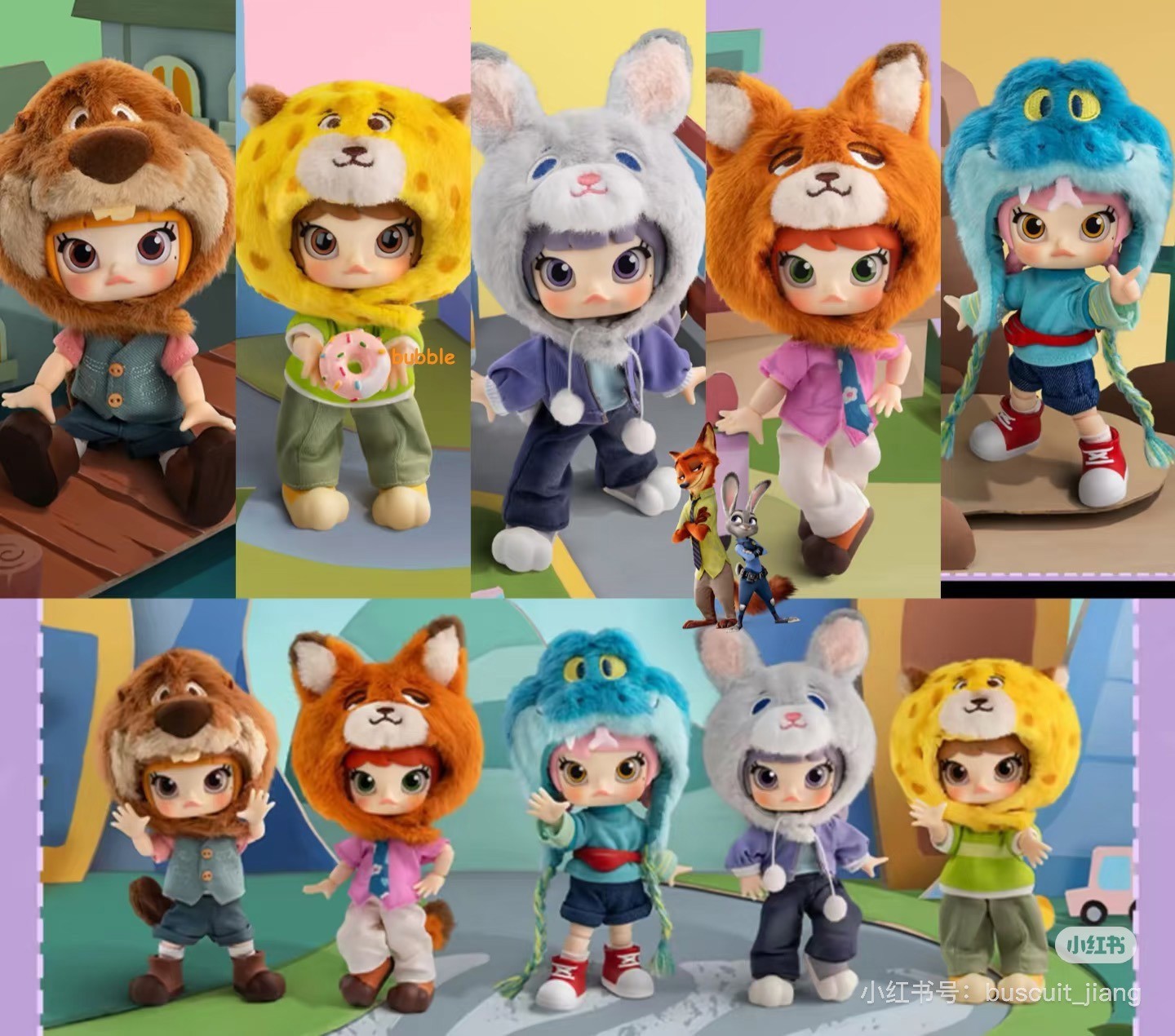 Authentic Molly Zootopia Zootopia 2 Series 1/12 Action Figure Confirmed Toy Gift