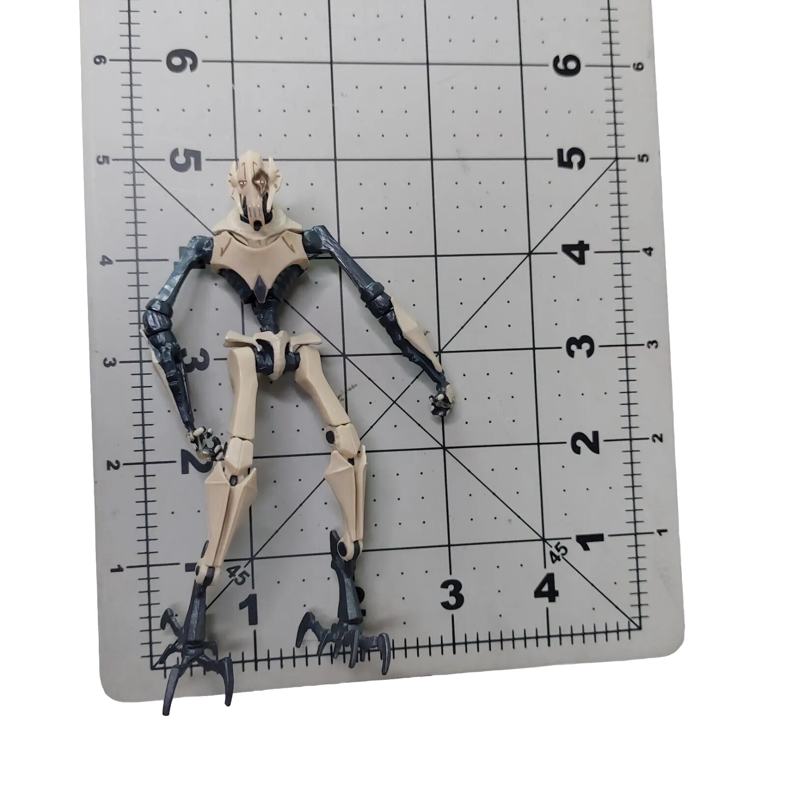 Star Wars General Grievous 5&Prime; Clone Wars Toy Action Figure 2010