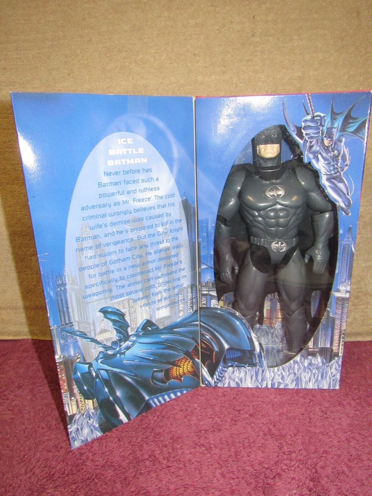 1997 Batman & Robin 12&Prime; ICE BATTLE Collectors Edition Kenner MIB Unopened