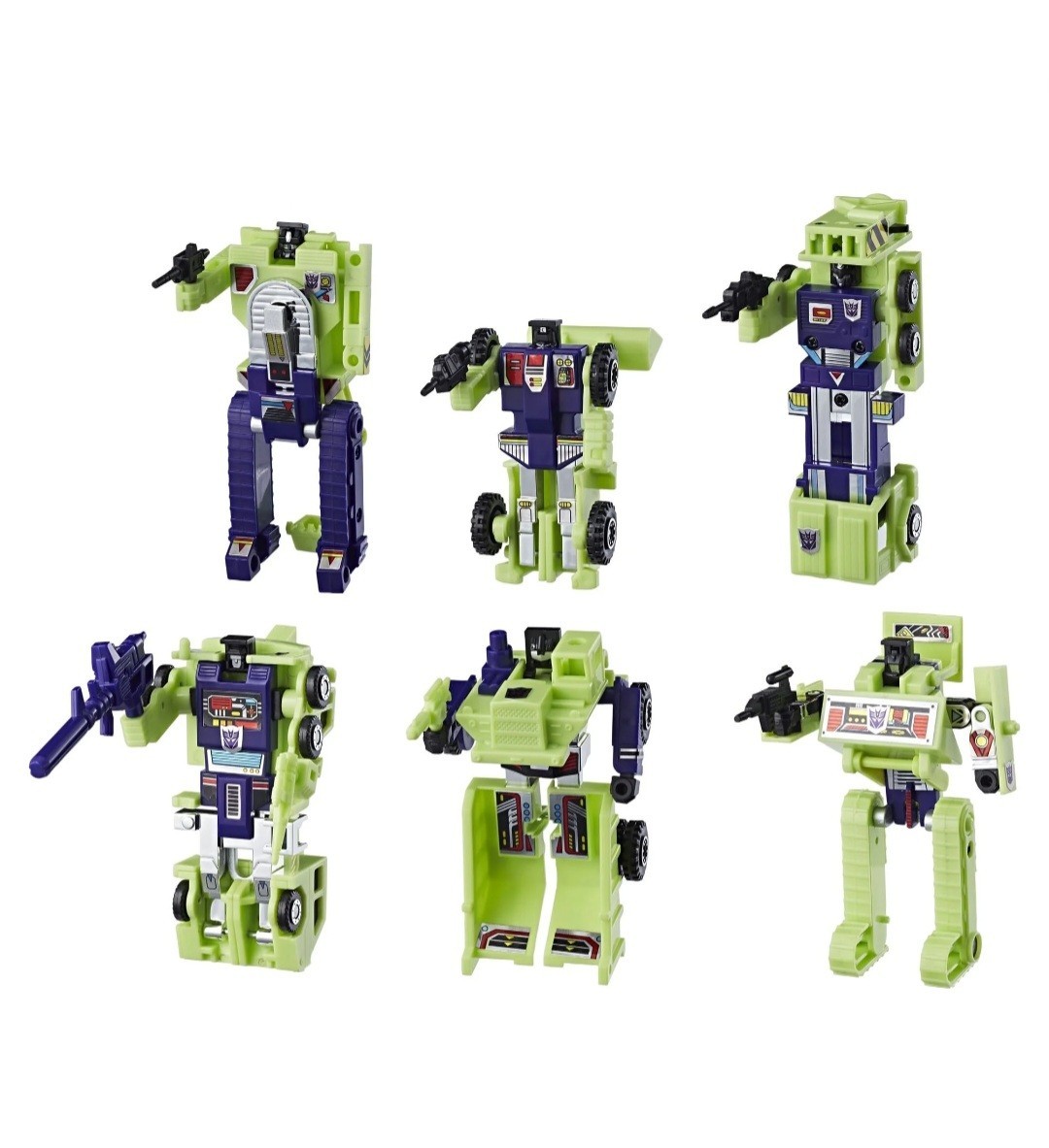 Transformers Vintage G1 Constructicon Devastator Walmart Exclusive COMPLETE Open