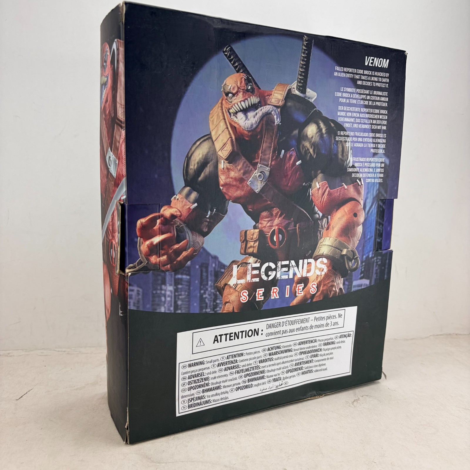 Marvel Legends Series Venom Deadpool Combine 7-inch Action Figure Toys Used