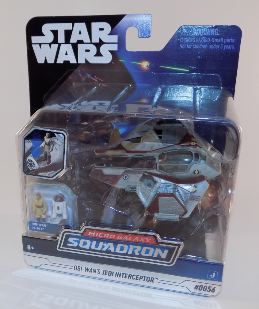 Star Wars Micro Galaxy Squadron #0056 Obi Wan&rsquo;s Jedi Interceptor Series 3 – NEW