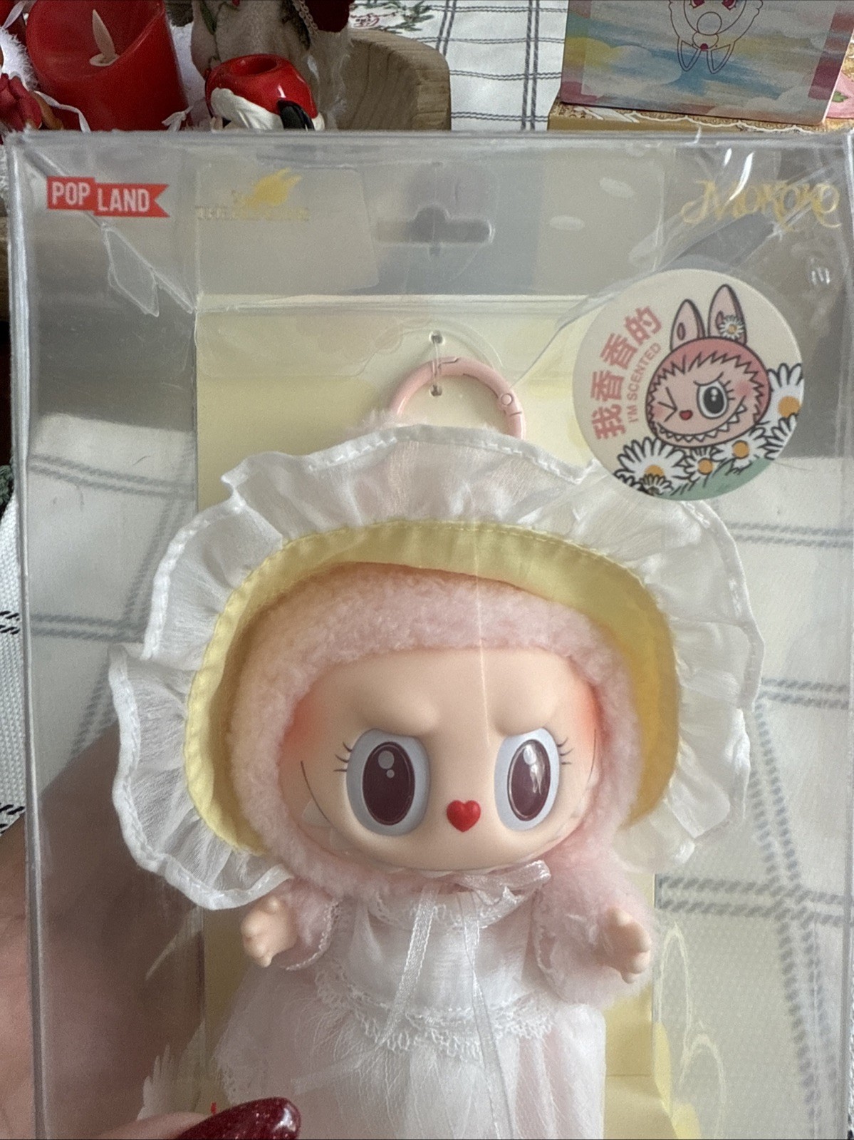 Popmart Labubu FALL INTO SPRING Vinyl Plush Doll Toy Figure Pendant