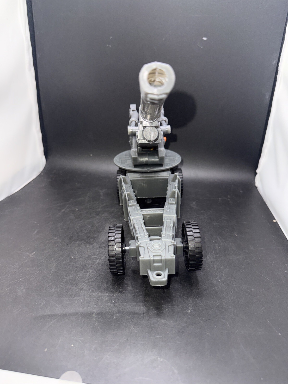 GI Joe WWII 155mm Howitzer Long Range Cannon Vehicle Light And Sound Work