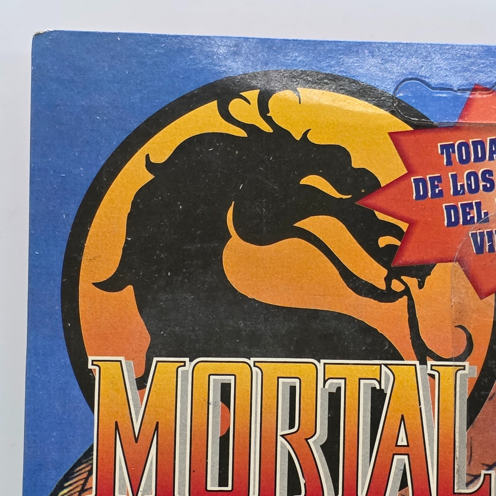 MORTAL KOMBAT TOP KANO BRAND JOCSA ARGENTINA MOC 1994 RARE