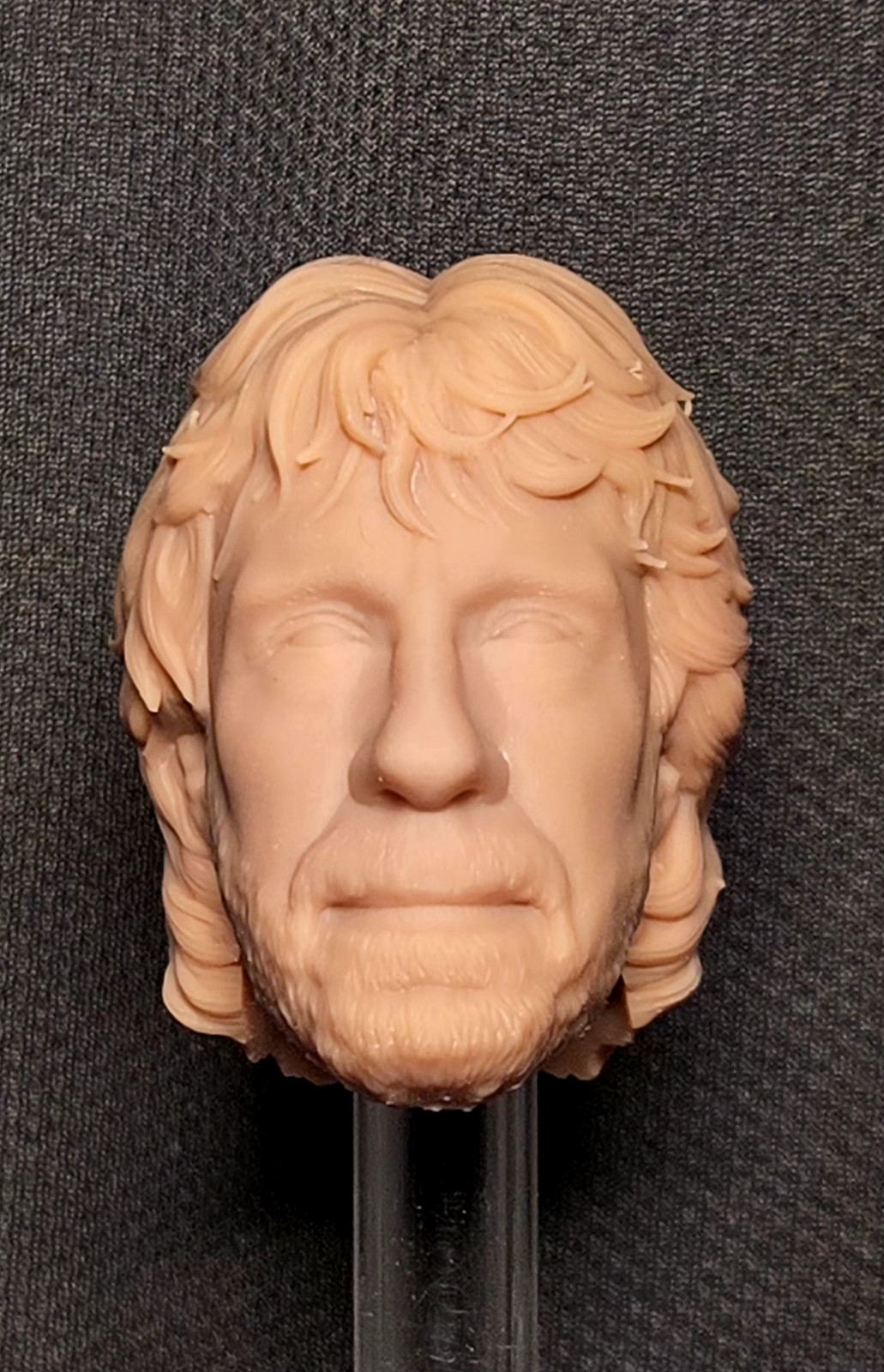 Chuck Norris Walker, Texas Ranger Custom Head Sculpt 1/12 1/10 1/6