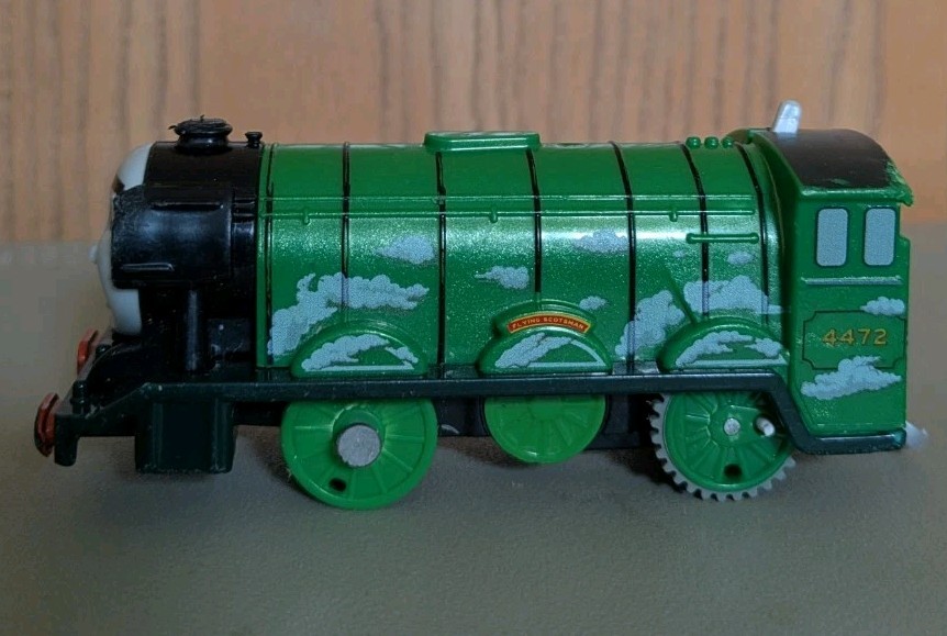 Thomas the Tank Engine Trackmaster Flying Scotsman Train & LINER Tender Working