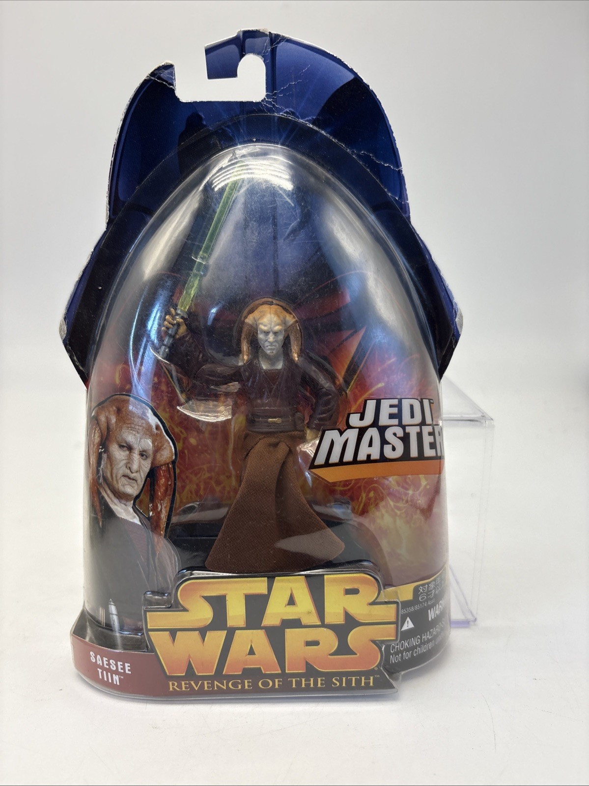 Star Wars Revenge of the Sith Saesee Tiin Jedi Master #30 Action Figure