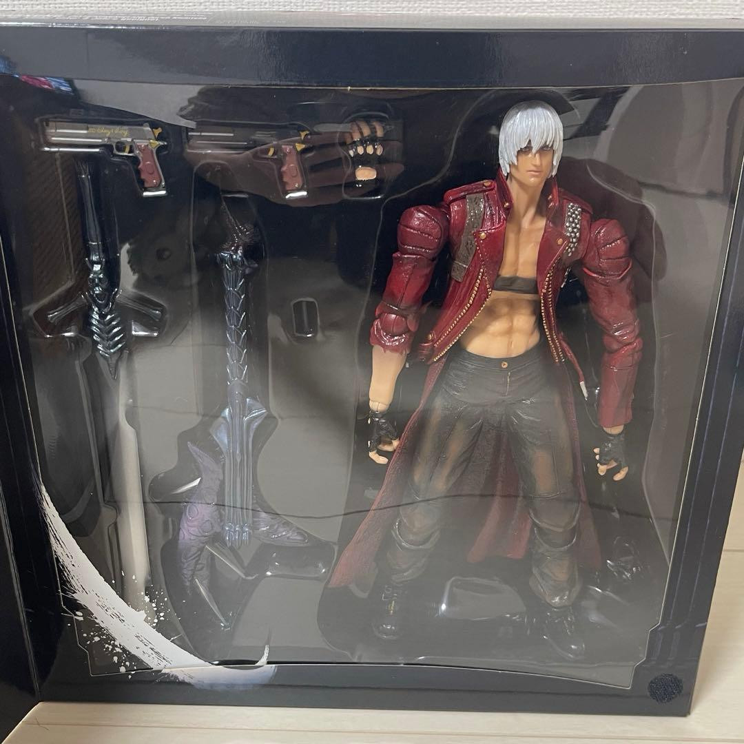 Play Arts Kai Vergil Devil May Cry 3 Figure Capcom Square Enix Japan w/Box
