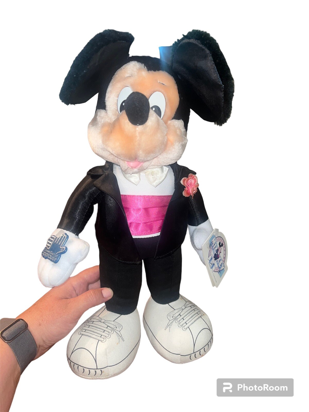 Mickey Mouse Sixty Years (1988) 17” Plush Doll Tuxedo