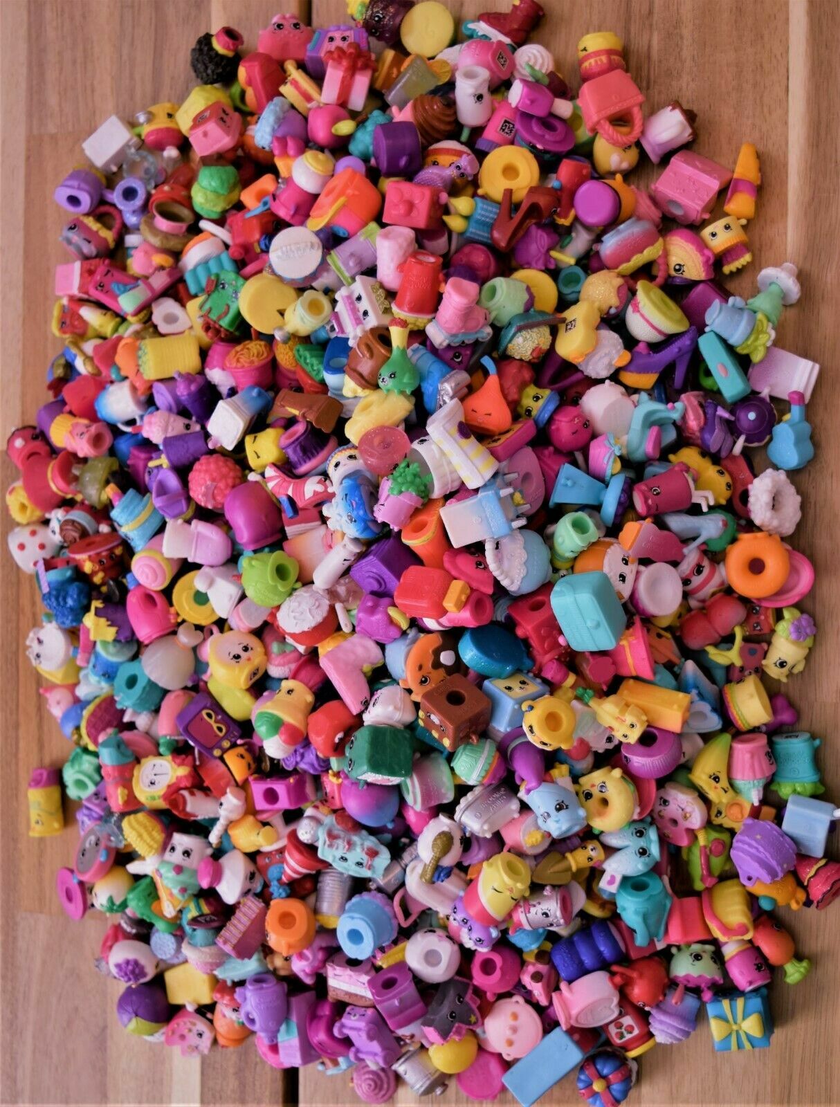 (35) Shopkins Lot with mixed selections from Seasons 1,2,3,4,5,6,7, 8,9 No Dupe