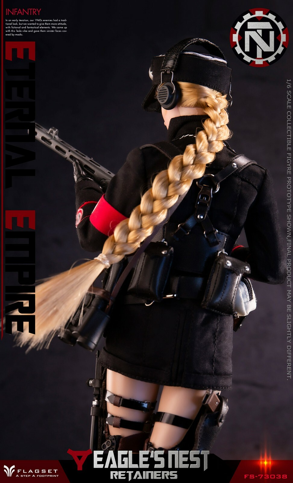 FLAGSET FS-73038 Eternal Empire eagle nest guards – Martina 1/6 Action Figure