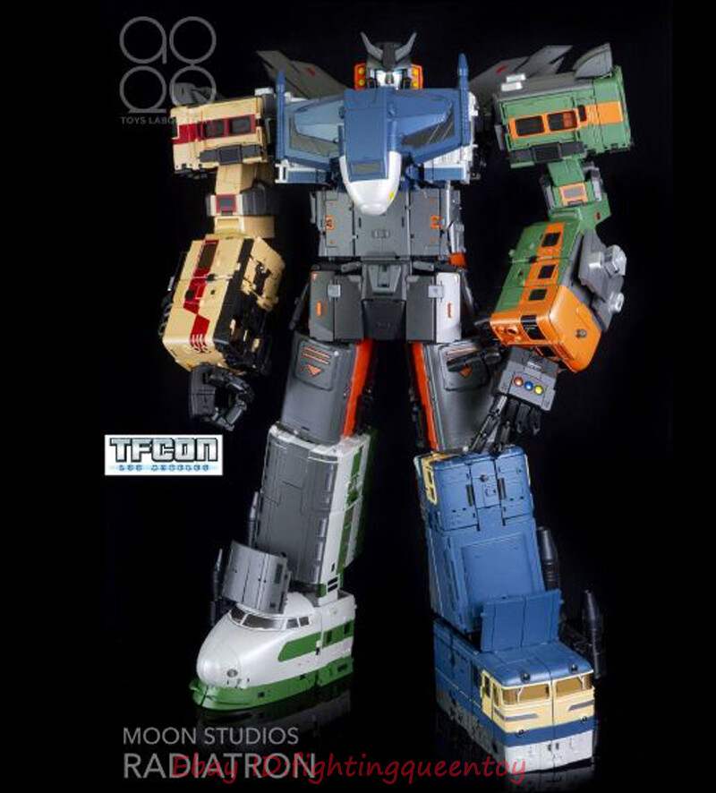 Moon Studio MS 01-06 Raiden Transformation Toys Train troops 6 Model INSTOCK