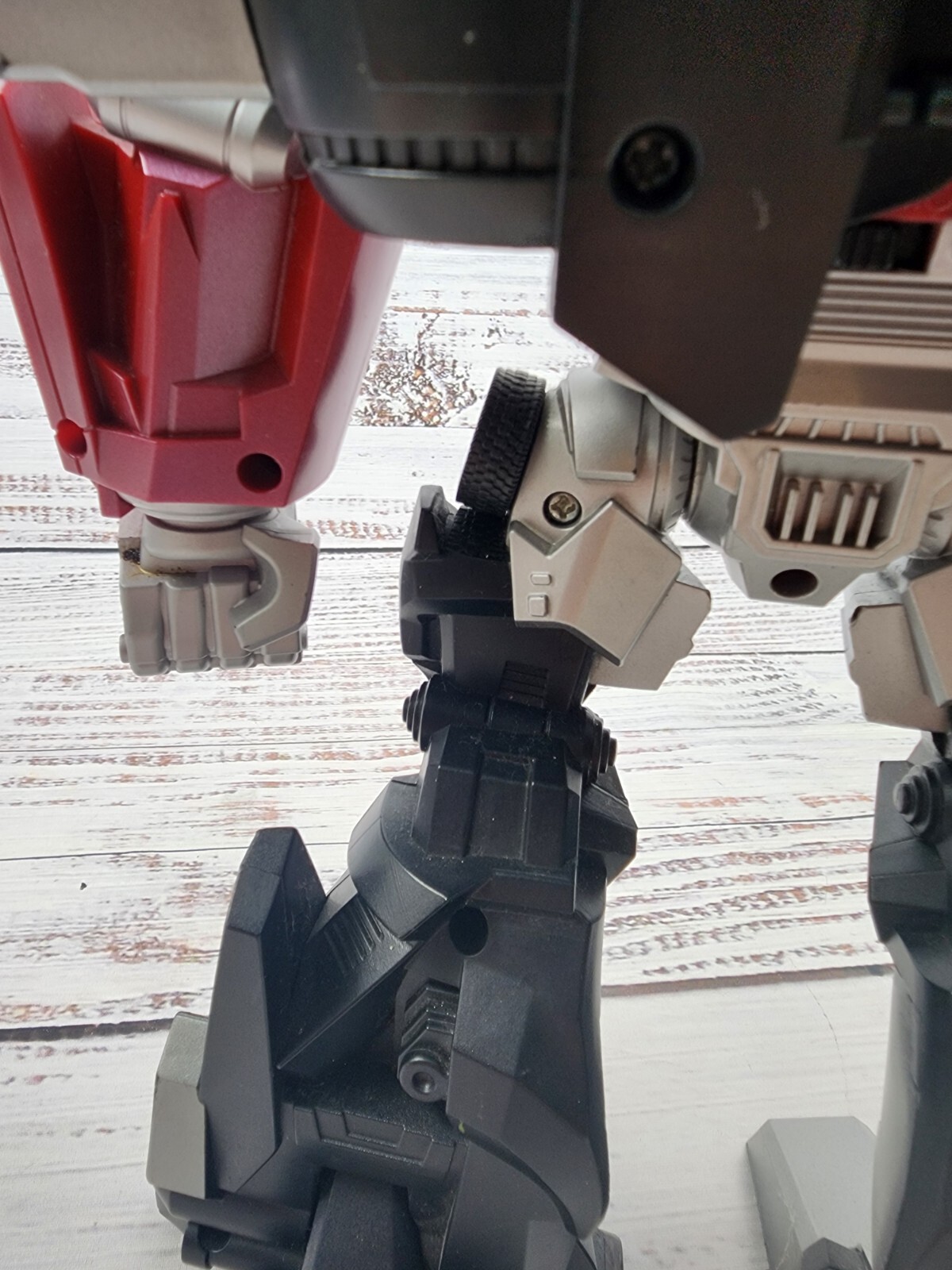 Optimus Prime 12” Transformers Mega Power Bots Talking Figure Light Up 2008