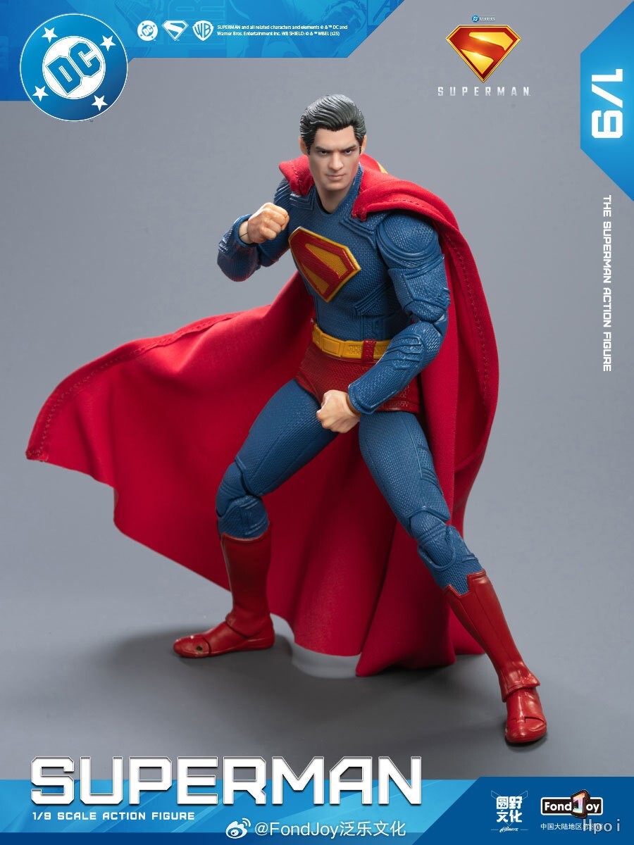 FondJoy DC Superman 1/9 Complete Action Figure Model IN Stock