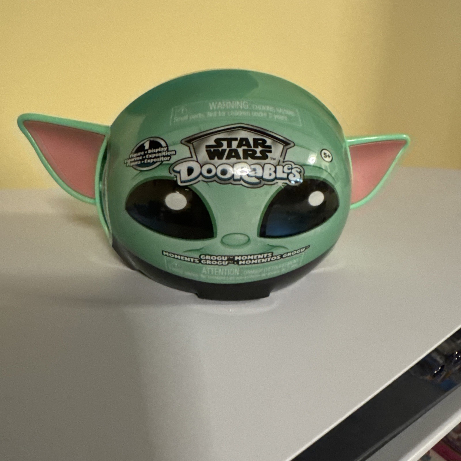 Star Wars Disney Doorables Grogu meditation special chase glow in the dark NEW