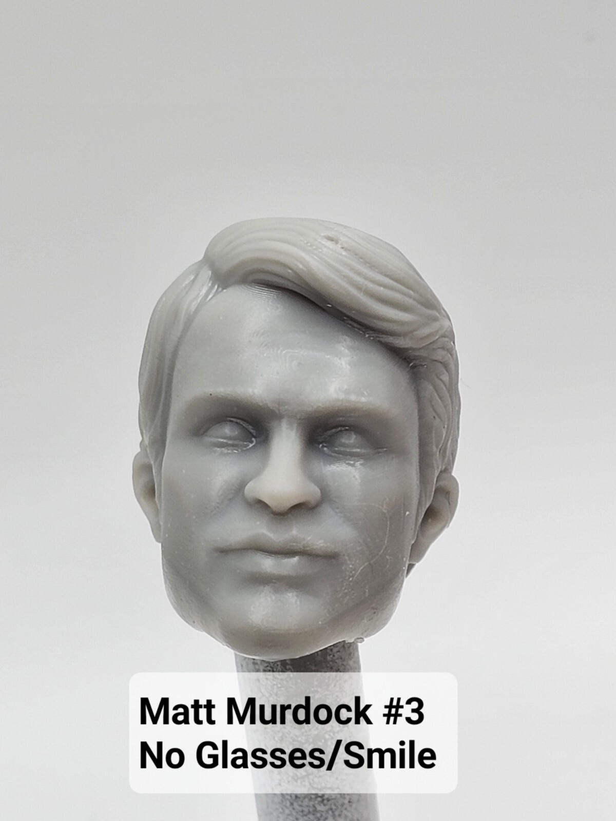 3d Print CHARLIE COX DAREDEVIL #3 1:10 7&Prime; MARVEL LEGENDS MCFARLANE DC MULTIVERSE