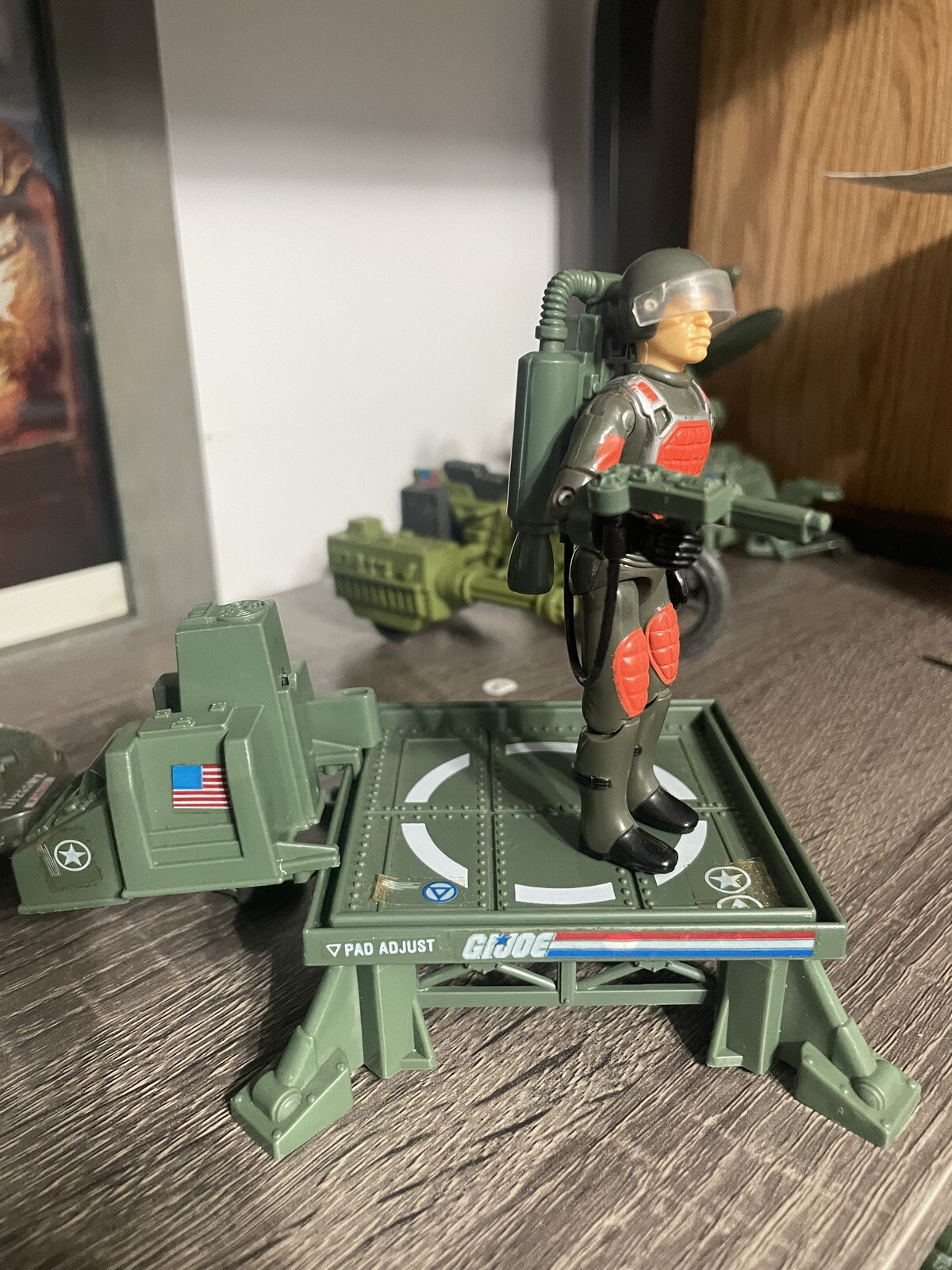 GI Joe JUMP Jetpack Replacment Cable Hose 3D Printed Custom