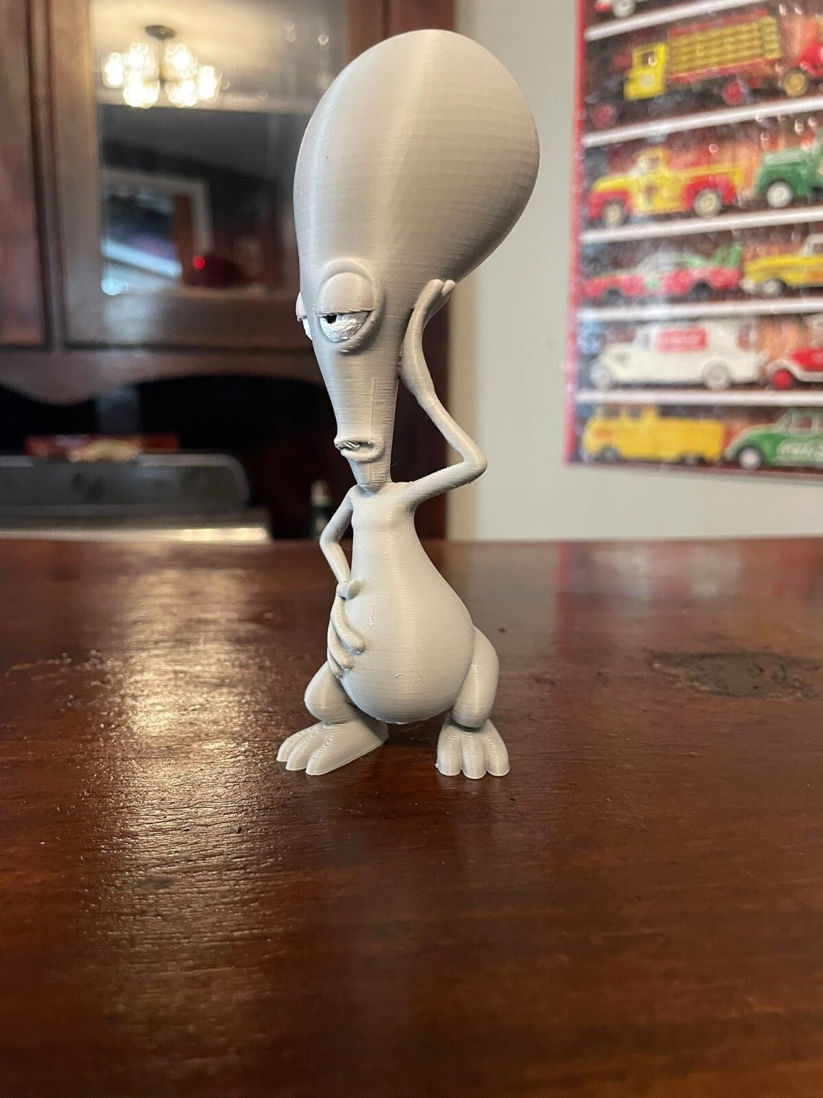 Roger Alien Figure! 6&Prime; Tall!