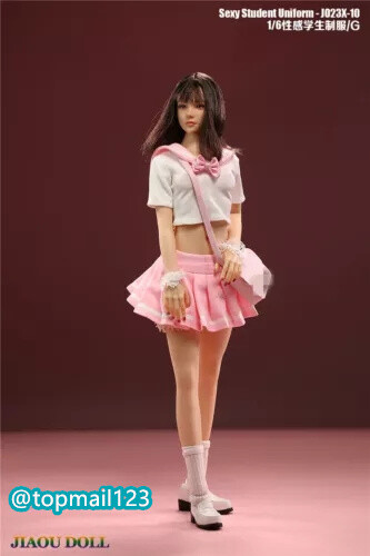 JIAOU DOLL 1:6 JO23X-10 Girl Student Uniform Clothes For 12&Prime;Female PH TBL Figure