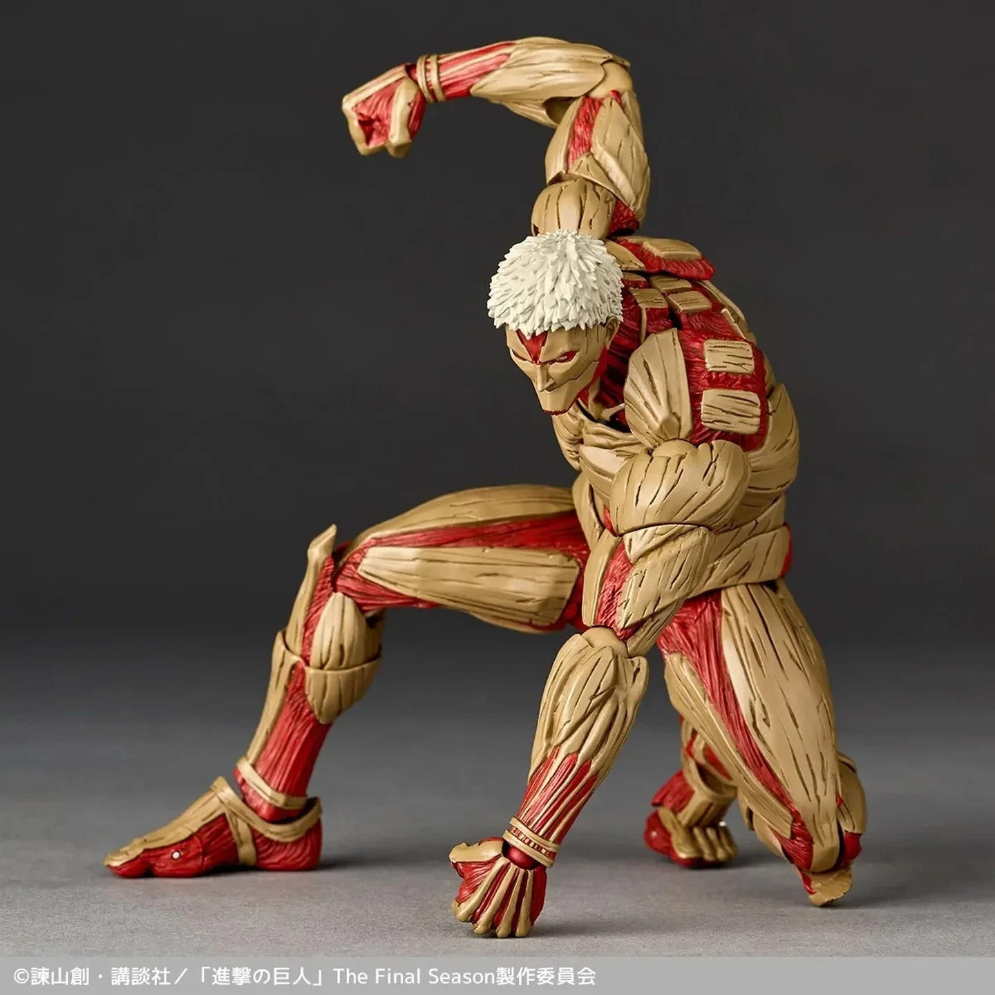 Kaiyodo Revoltech Attack on Titan Armored Titan Action Figure No Bonus Parts New