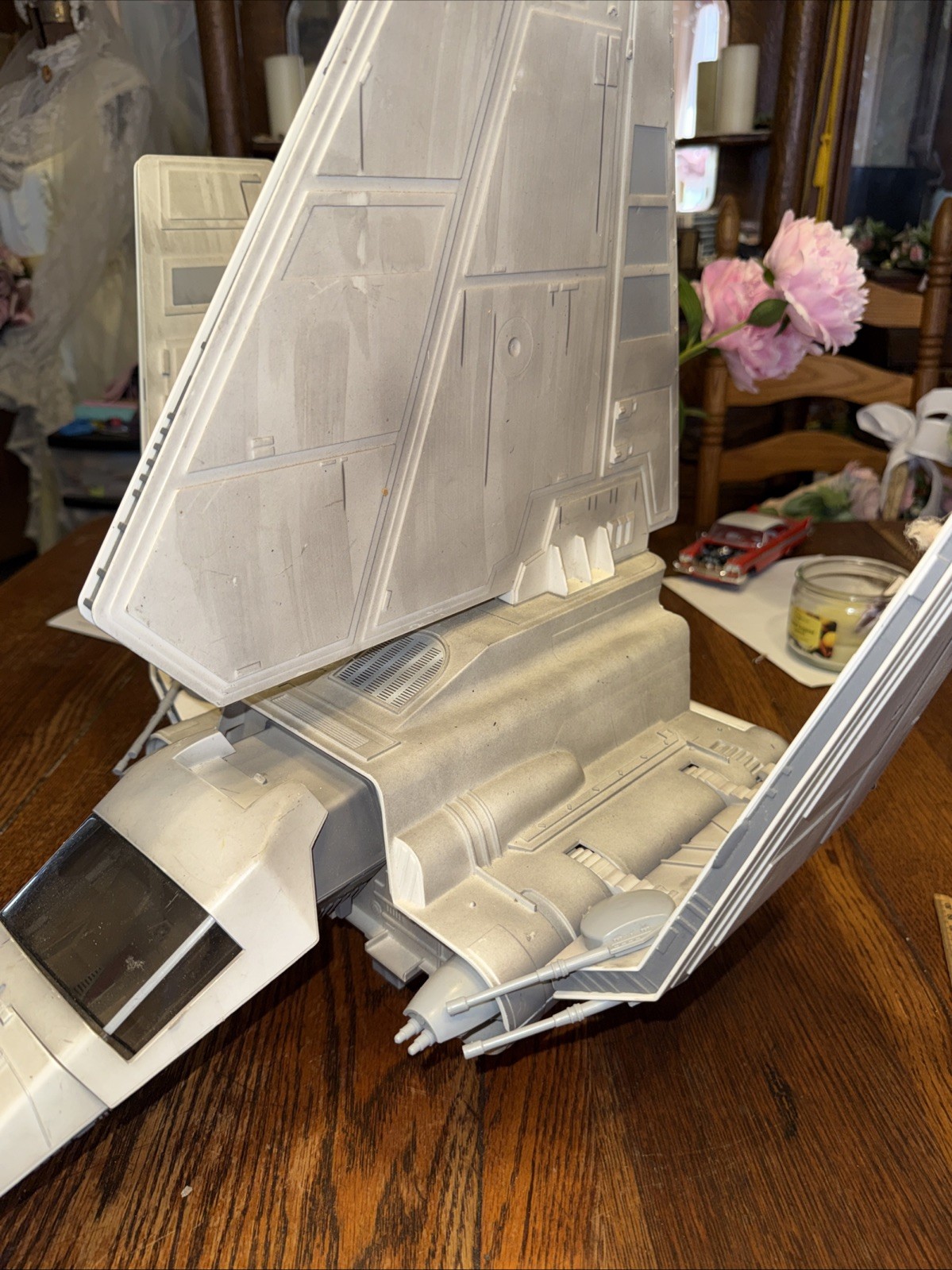 Kenner Star Wars IMPERIAL SHUTTLE Marked 1984 No Battery Or Sound So 2002/2006