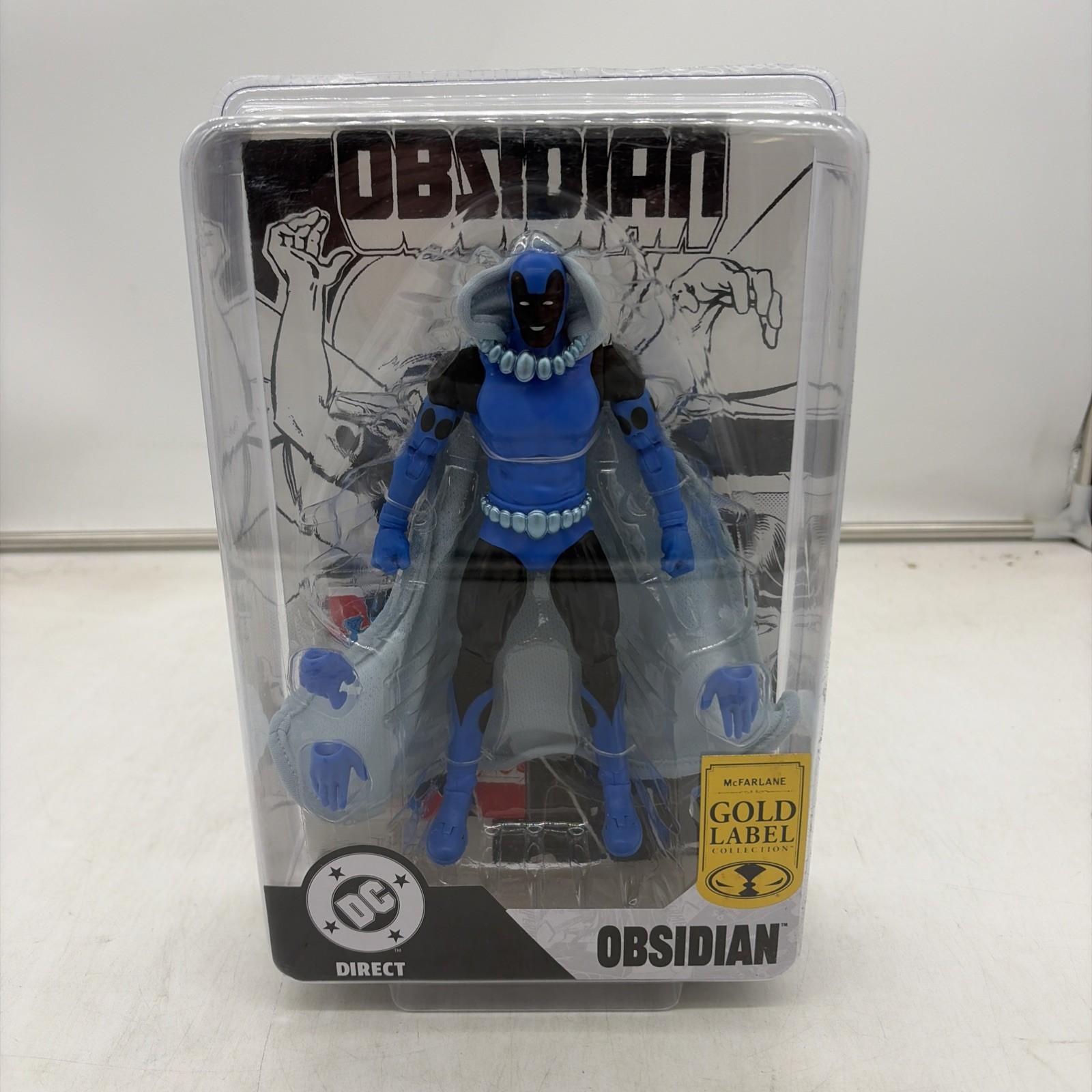Mcfarlane DC Multiverse Page Punchers Gold Label Infinity Inc #16 OBSIDIAN