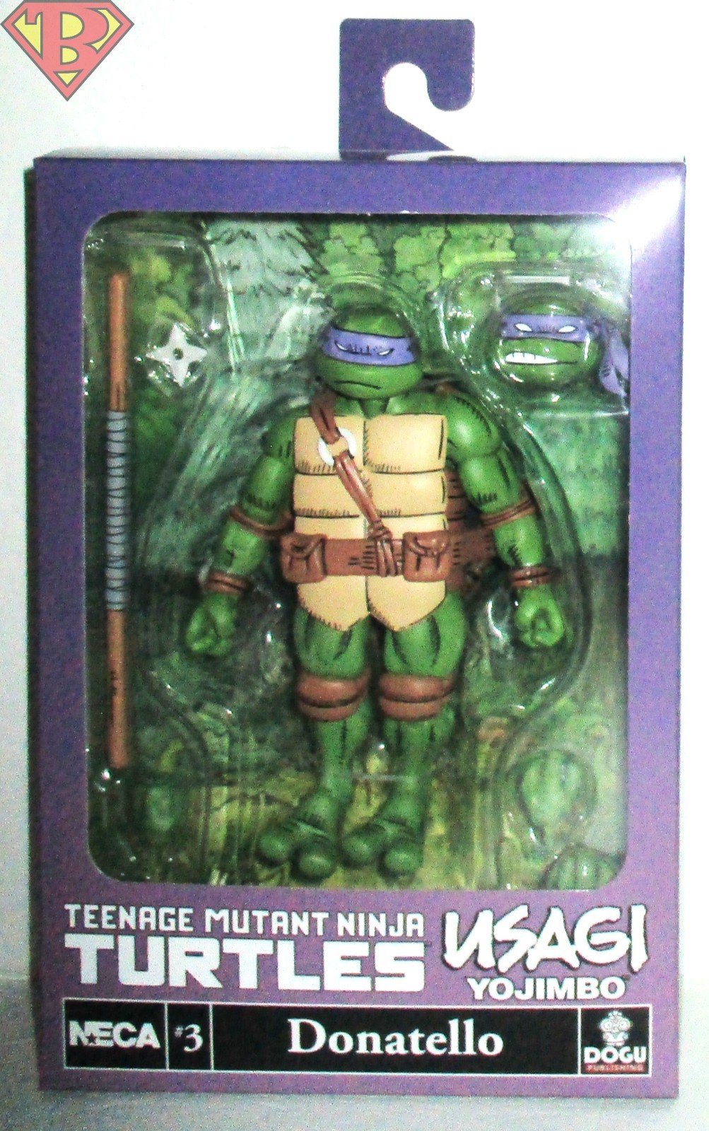 DONATELLO TMNT x USAGI YOJIMBO 7&Prime; Scale 5.5&Prime; Action Figure #3 Neca MINT 2026