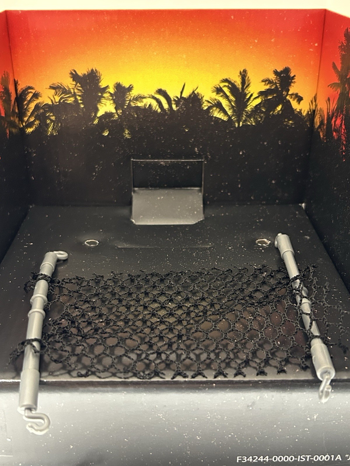 Jurassic Park Dr Alan Grant Net Trap Kenner Vintage Toy Part Accessory