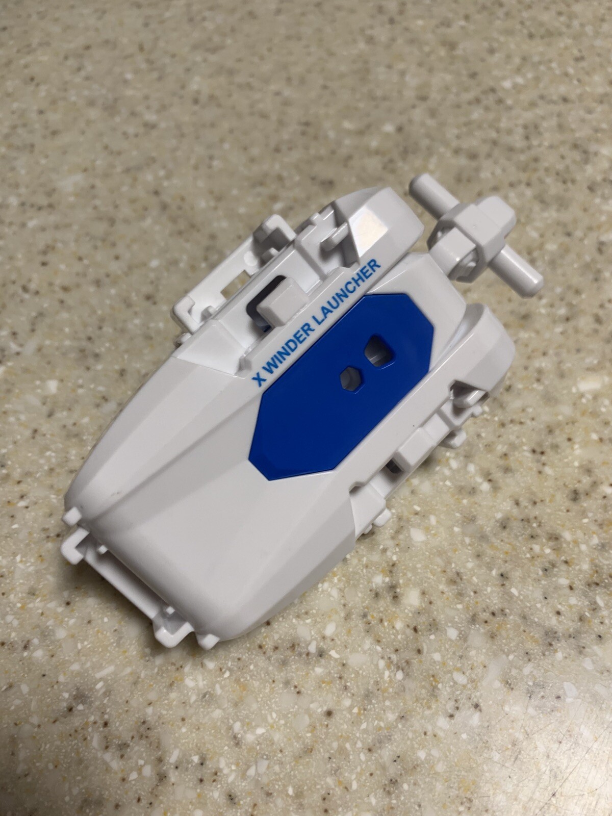 (Left Spin) Beyblade X String Launcher – Blue/White