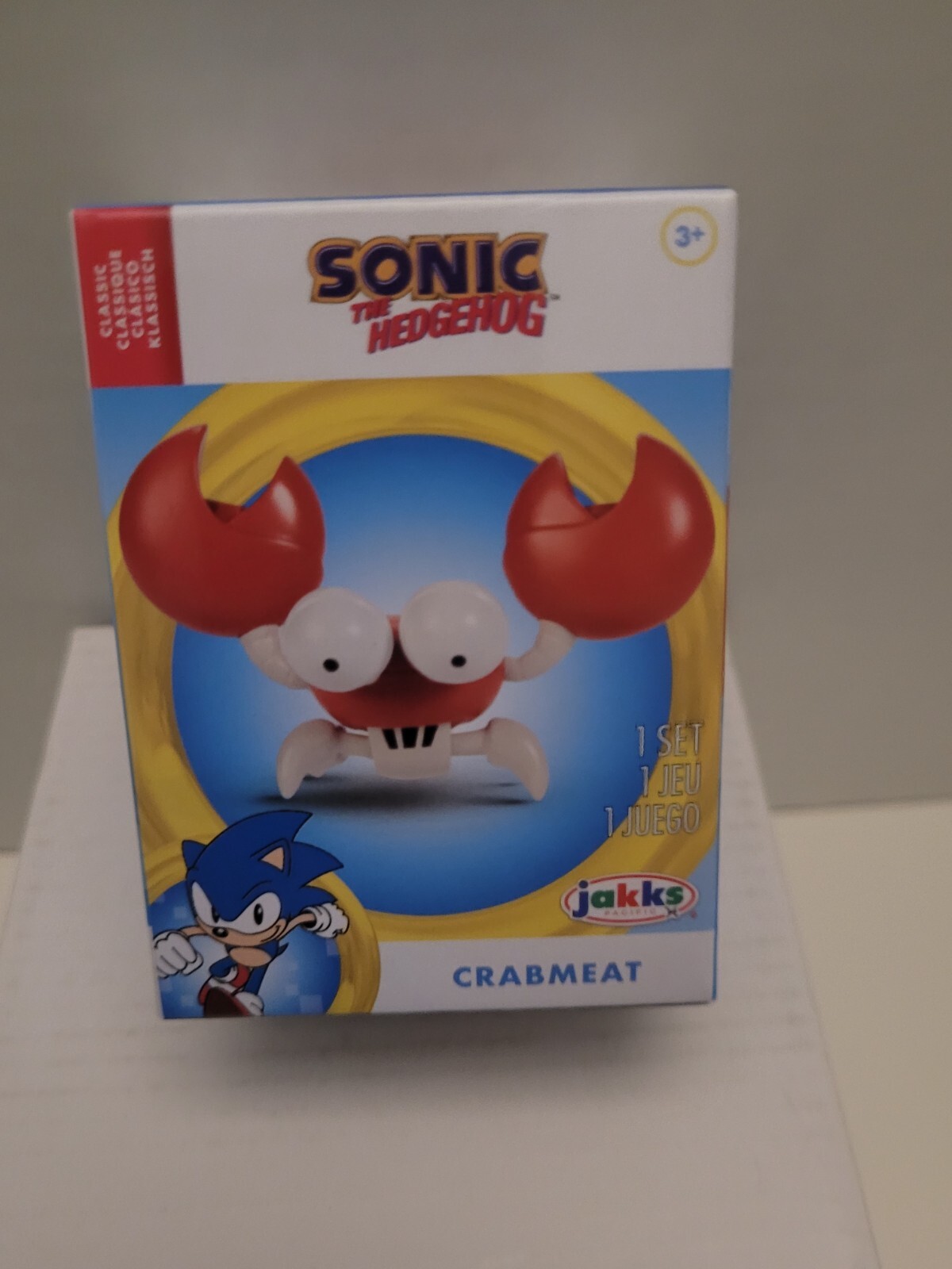 Sonic The Hedgehog Crabmeat Jakks Pacific 2.5&Prime; Figure