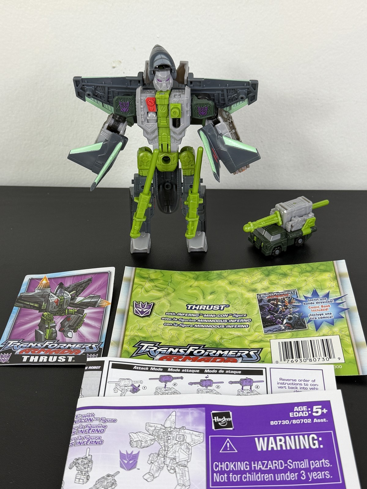 Transformers Armada Thrust & Inferno Mini-Con Action Figure Hasbro 2003