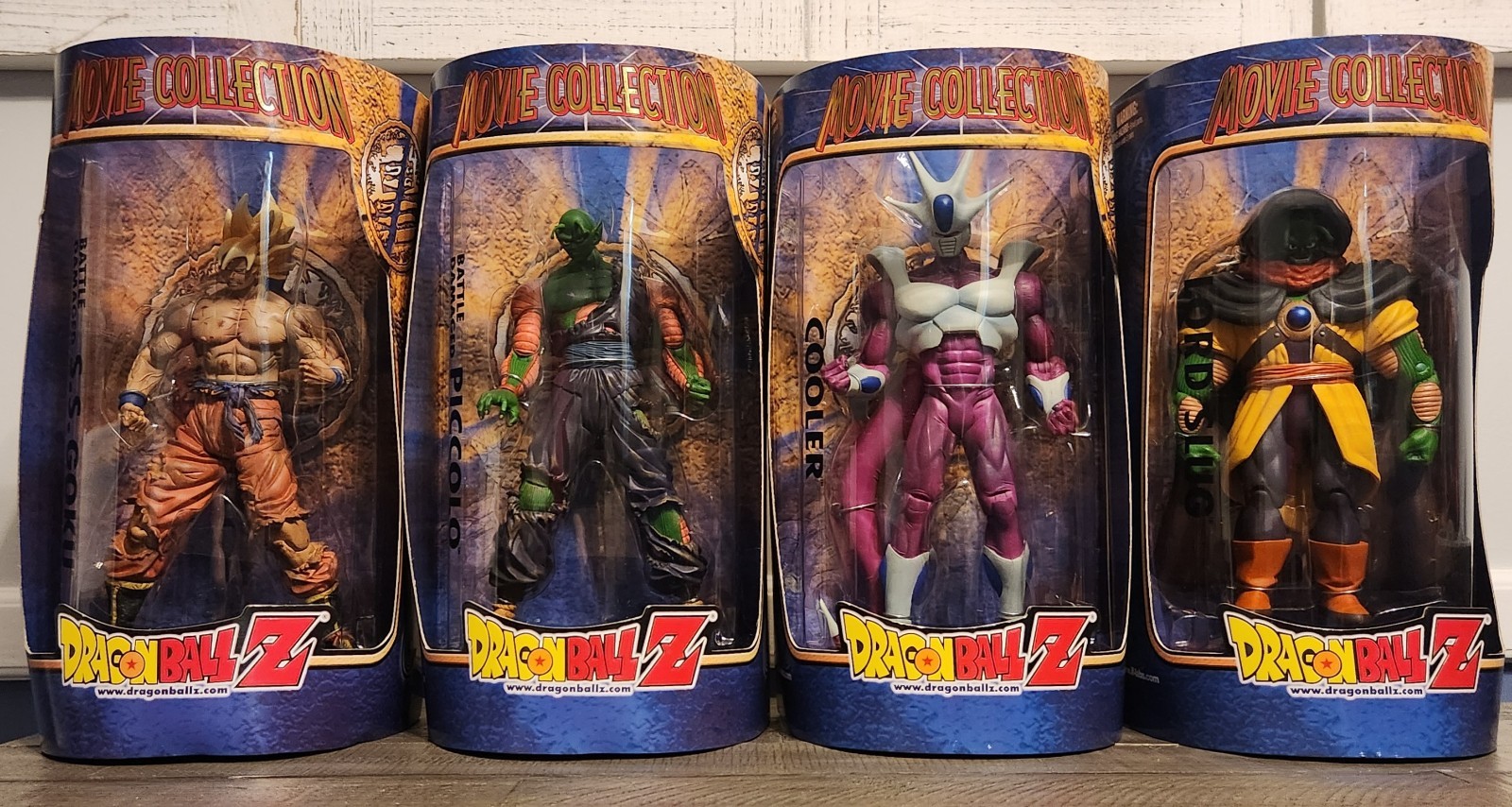 MISB Dragon Ball Z Movie Collection Set Of 4 – Cooler Lord Slug Piccolo SS Goku