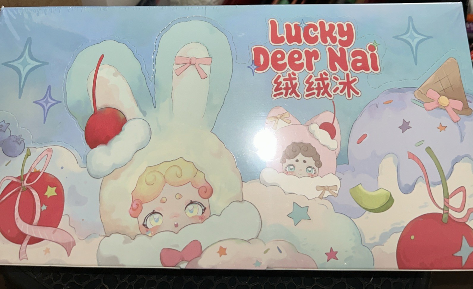 Lucky,Deer Nai-Ice Cream Series Complete Case Of Six Blind Boxes
