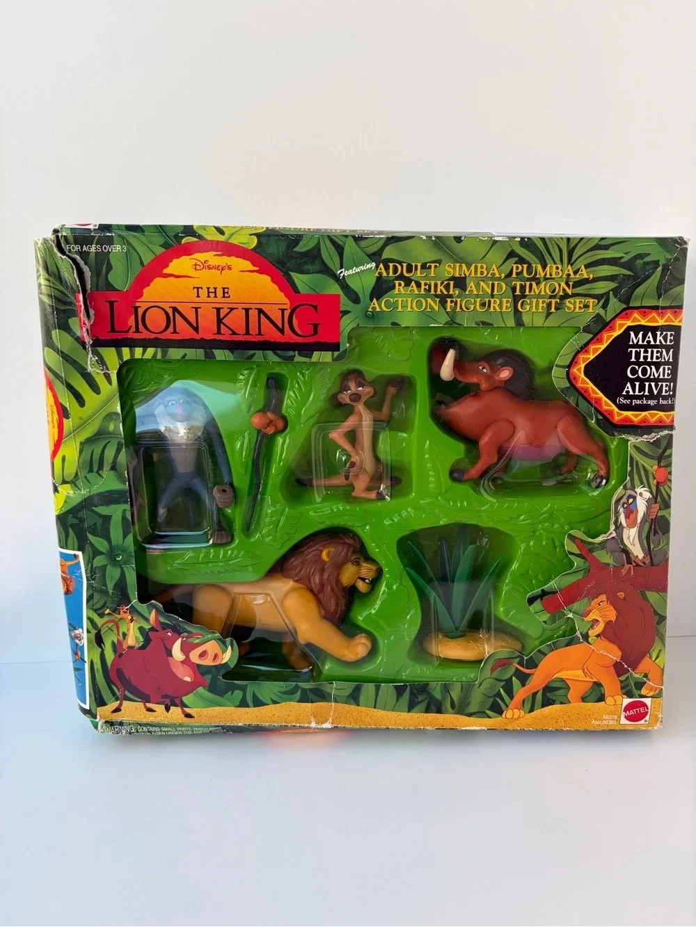Mattel Disney&rsquo;s The Lion King Action Figure Gift Set Simba Rafiki Timon Pumba