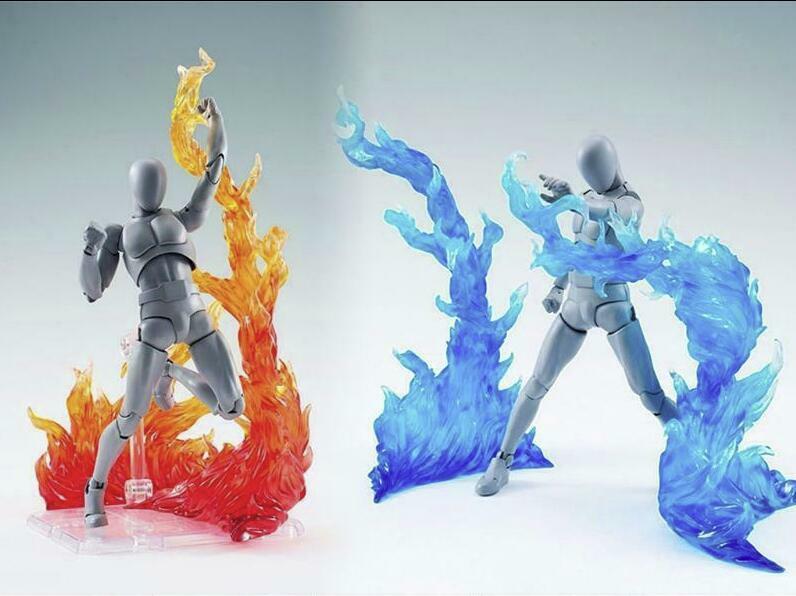 EFFECT BURNING FLAME FIRE for Action Figure Gundam Kamen Rider