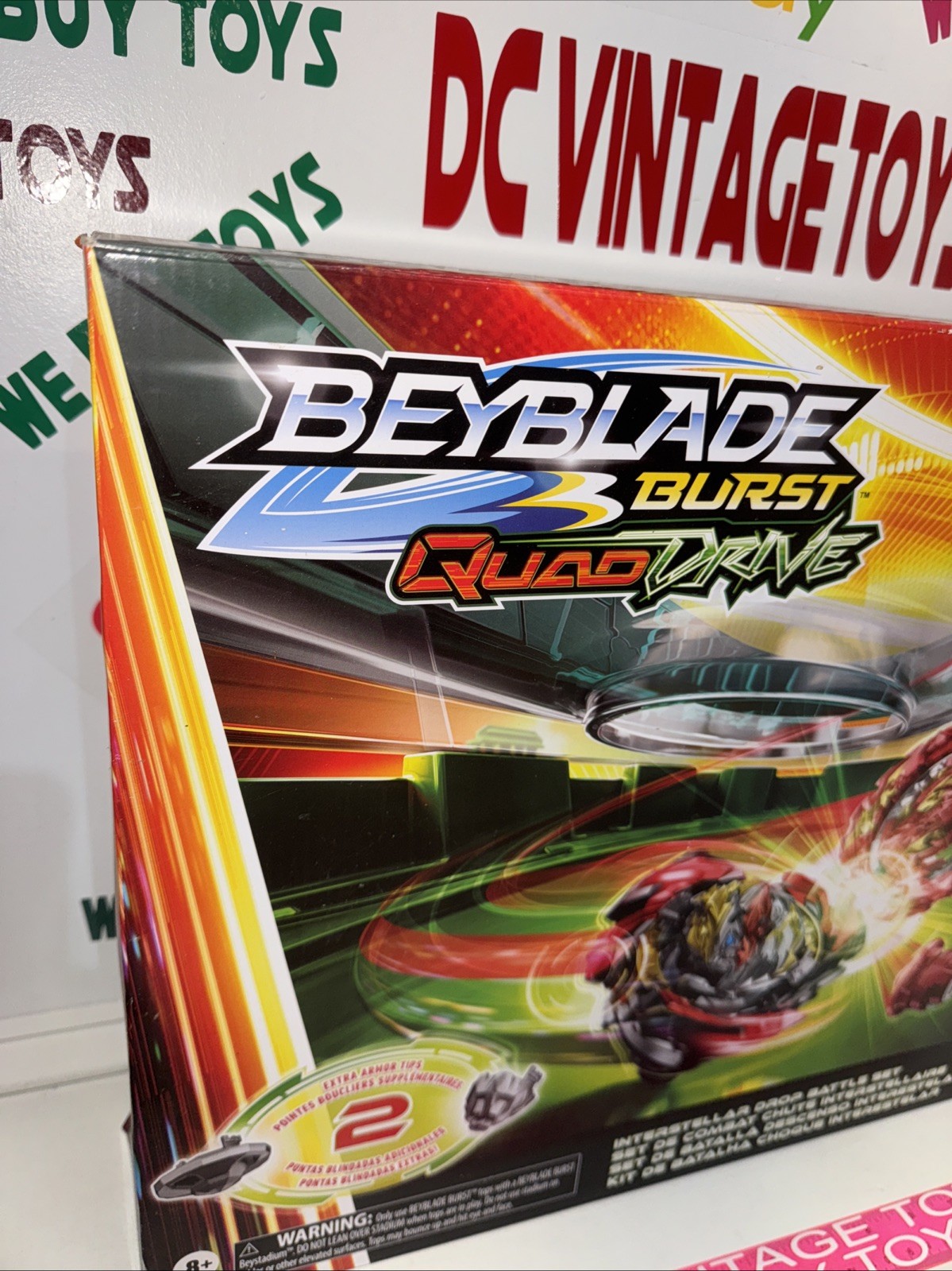 BEYBLADE Burst QuadDrive Interstellar Drop Battle Set-NEW Sealed BOX 🔥