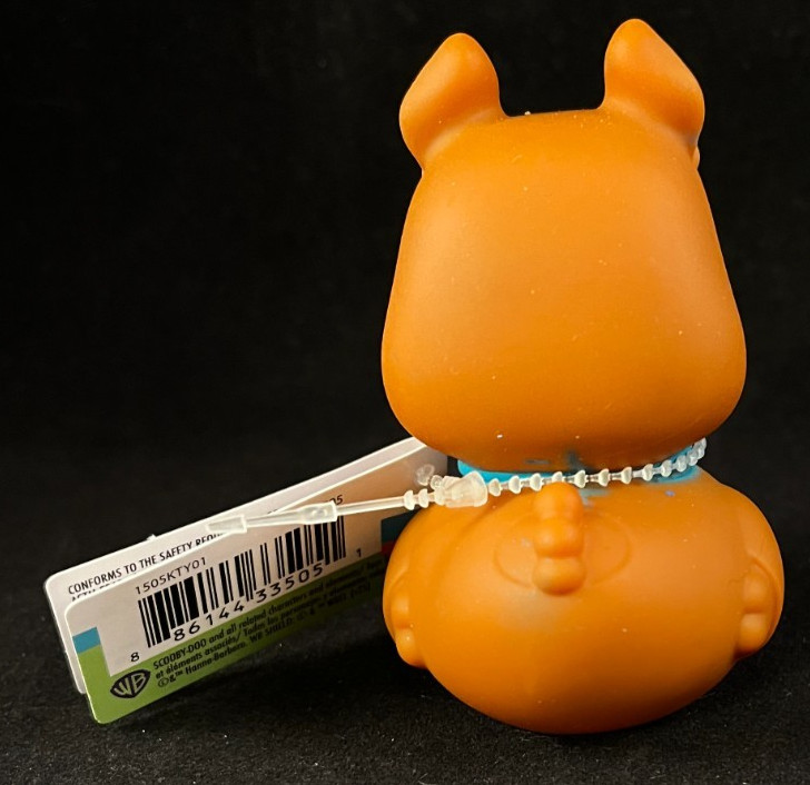 Scooby-Doo! – Scooby-Doo – Rubber Duck – Approx 3&Prime; High – Warner Brothers