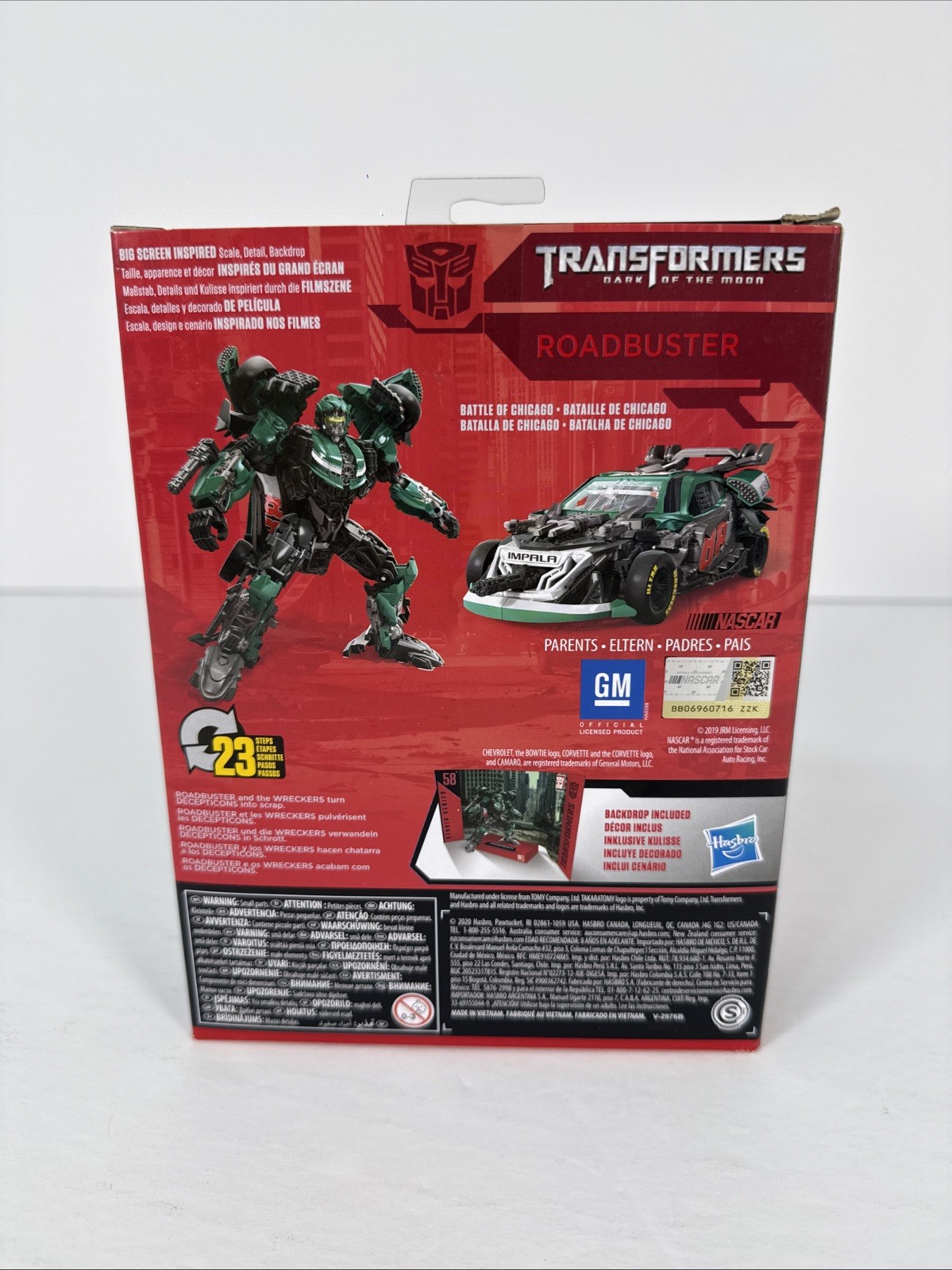 Transformers ROADBUSTER Studio Series 58 Deluxe Class Hasbro DOTM RARE