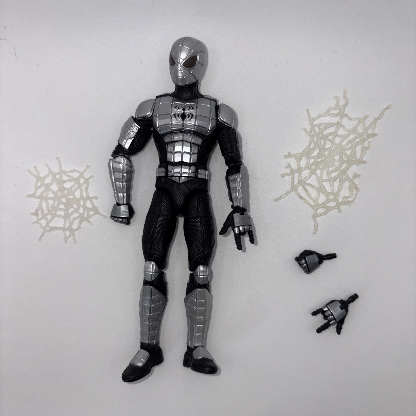 Spider-Armor MK-I Marvel Legends Retro Action Figure As shown